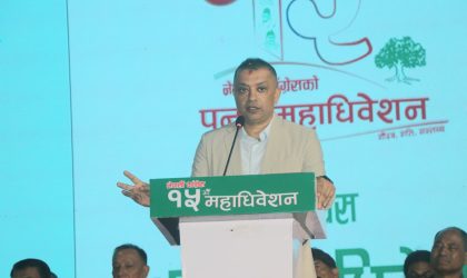 गगन थापाको दृढता: २० प्रतिशत मात्रै समय आन्तरिक पार्टीमा, ८० प्रतिशत कांग्रेसलाई बाहिर बहस गर्ने बनाउने